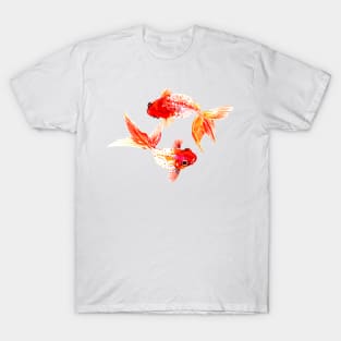 yin yang Koi T-Shirt